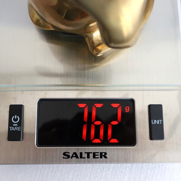 Brass Mouse with Big Ears - 9" Tall - Vintage - Made in Korea - Picture 8 of 8